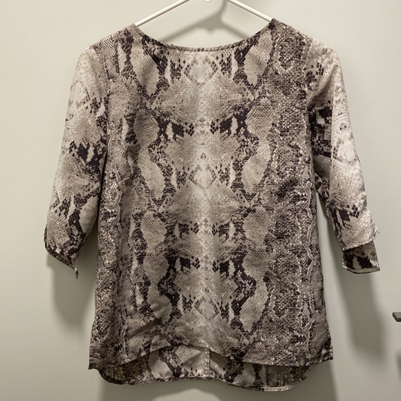 Mango Snake Print Blouse - Picture 5 of 6